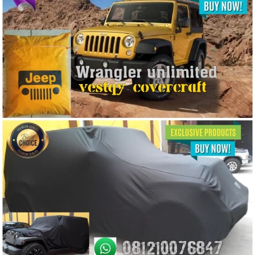 Foto Produk cover mobil / sarung mobil jeep rubicon wrangler sahara unlimited dari vestqy covercraft