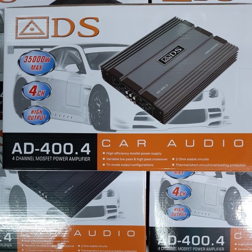 Foto Produk Power 4 Chanel atau Amplifier Audio Mobil merk ADS AD-405 dari Caraudio