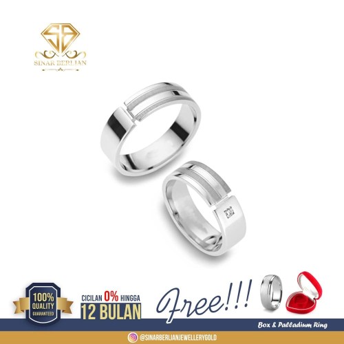 Promo Cincin Nikah Couple Wedding Ring Sbvvs025 Sinar Berlian Jewellery Jakarta Timur Sinar Berlian Jewellery Tokopedia