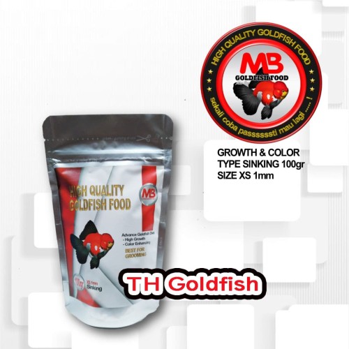 Foto Produk MB FOOD Growth & Colour 100 gr dari TH Goldfish