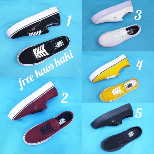 Foto Produk Vans Wedges size 36 - 40 sepatu wanita santai tinggi slip on navy abu - Satu, 36 dari eno ajjh