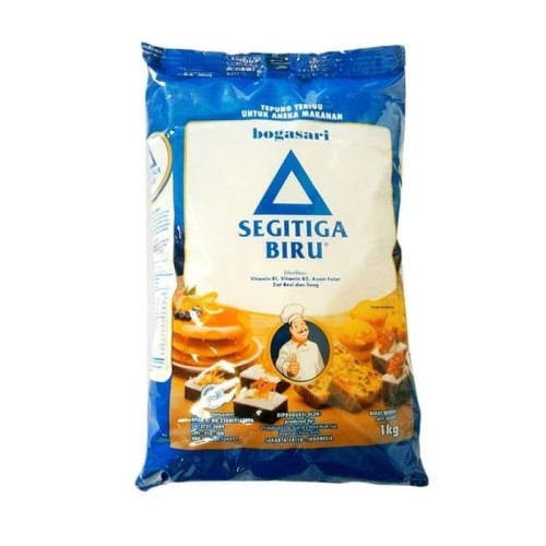 Jual Tepung Terigu Segitiga Biru  Premium 1kg Jakarta 