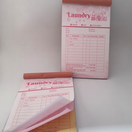 Foto Produk NOTA LAUNDRY RANGKAP 3 dari DNA Graphic