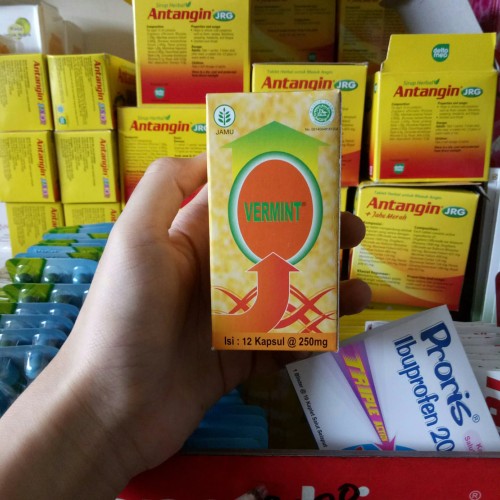 Foto Produk Vermint 12 kapsul dari Berkah Toko obat