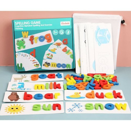 Foto Produk MAINAN EDUKASI SPELLING WORD GAME / MAINAN EDUKASI MENGEJA KATA dari Gober House88