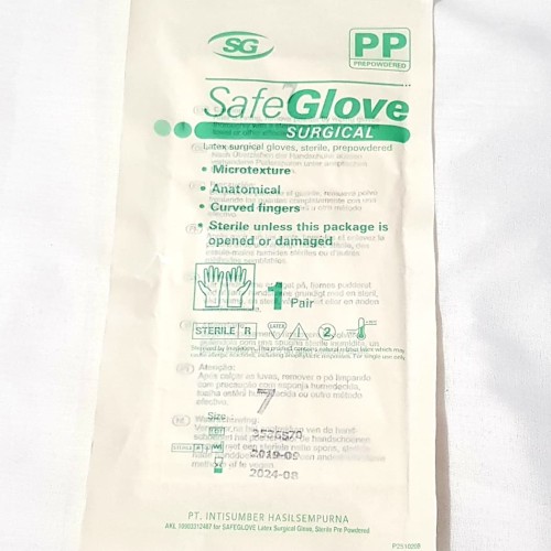 Foto Produk SARUNG TANGAN STERILE / SURGICAL SAFE GLOVE dari franky interlining