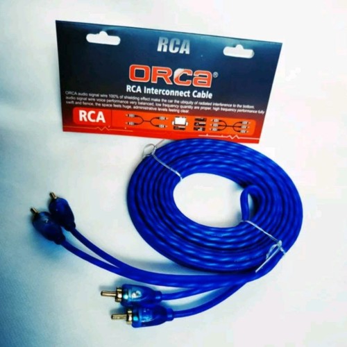 Foto Produk RCA 5 M Orca - Interconect Cable dari dinasti car audio