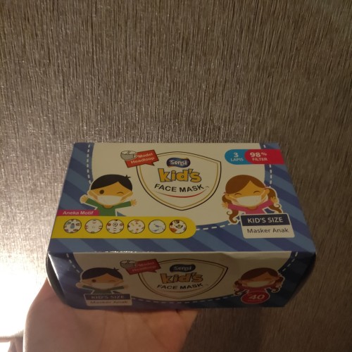 Foto Produk Masker Sensi Kid's Face Mask dari The Plug