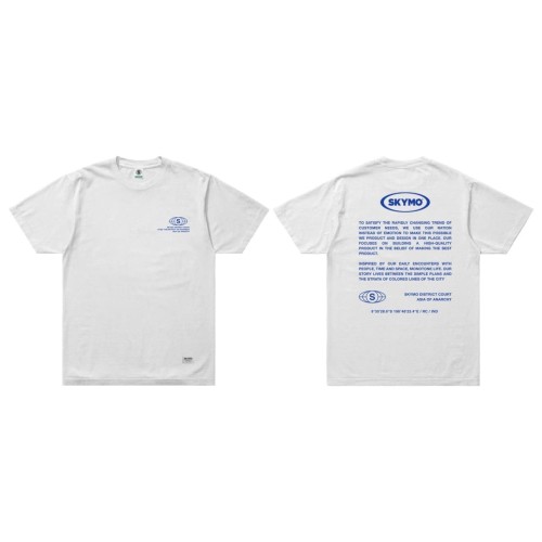 Foto Produk SKYMO APPAREL TSHIRT ANARCHY WHITE - Putih, L dari SKYMO APPAREL