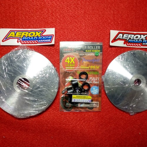 Foto Produk Pulley cvt automatic99 + Roller 9gram Nmax aerox aerox155 perfomance dari Rifqi raiqal ikuy