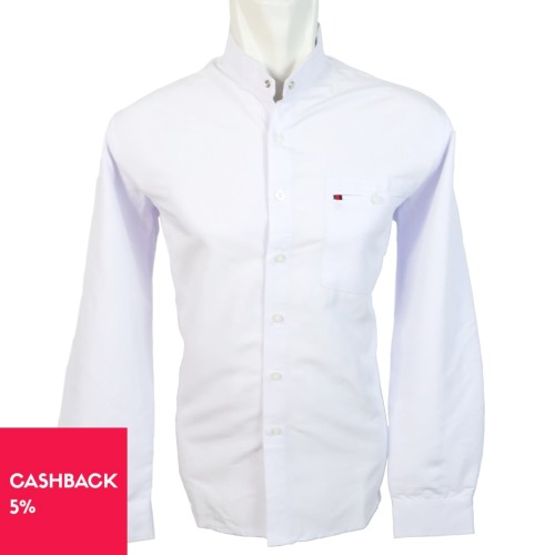 Foto Produk Kemeja Koko / Kemeja Kerah Shanghai / Baju Lebaran Polos M-XXL 1911721 - M dari Dancus Official Shop