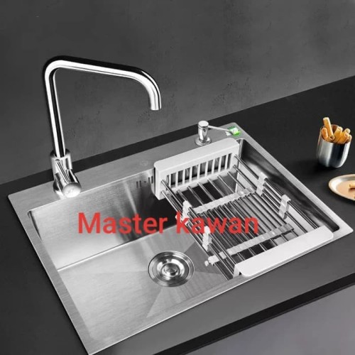 Jual Paket Lengkap Kitchen Sink Stainless Ukuran 50x40 Cm Bak Cuci Piring Jakarta Barat Kitchen For Mom Tokopedia