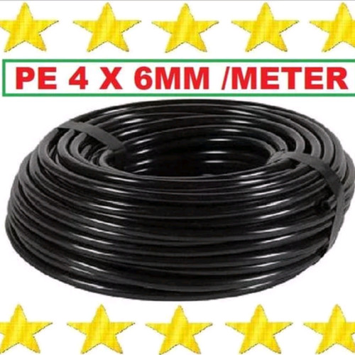 Foto Produk Selang PE ukuran 4mm x 6 mm harga per meter buat sprayer semprotan dari WARUNGMAGELANGS