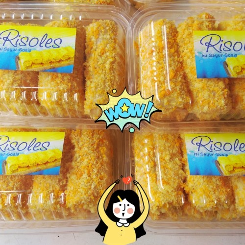 Foto Produk Risoles rougut sayur / Risol rougut dari RN FROZEN FOOD