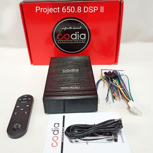 Foto Produk Processor Codia Project 650.8 DSP ll - New - Digital Signal Processor dari dinasti car audio