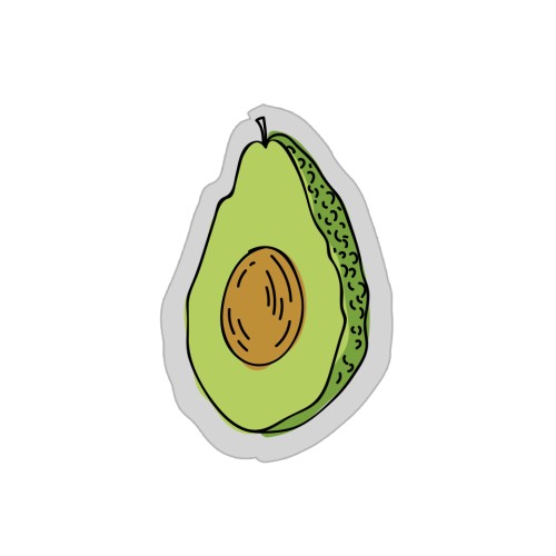 Foto Produk Acrylic Popstand - Avocado dari The Case Bible