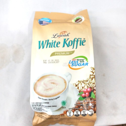 Foto Produk Kopi Luwak White Koffie Premium Less Sugar 10x20 gr dari COSTMART