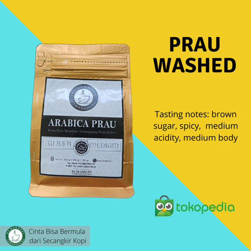 Foto Produk Arabika Prau Temanggung Roasted Bean ( 100 gram ) dari Rumah Kopi Temanggung