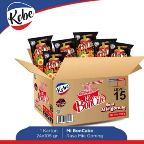 Foto Produk Mie Bon Cabe 1 Karton dari Three In One Shop