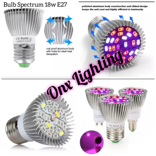 Foto Produk Lampu Bulb LED Spectrum Untuk Pertumbuhan Tanaman Grow Light Iodine dari Dharma Jie