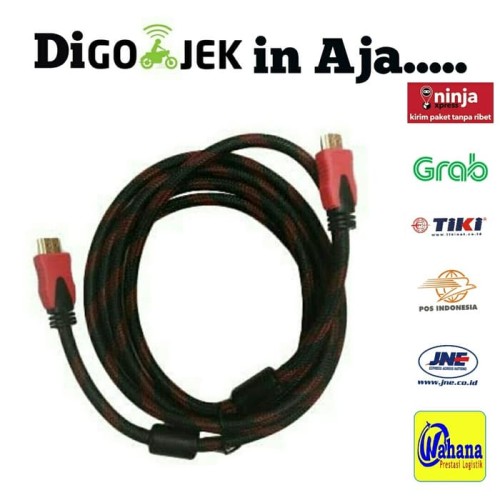 Foto Produk Kabel HDMI Cable HDMI pc laptop tv komputer ps 5 METER BS-159 dari Bracket offcial store