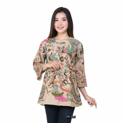 Foto Produk BLOUSE BATIK|ABBATIK|NEW ARRIVAL MERAKK MOTIF dari AB BATIK