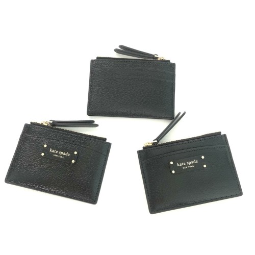Foto Produk Kate Spade Small Zip Card Holder jeanne black dari Laristie