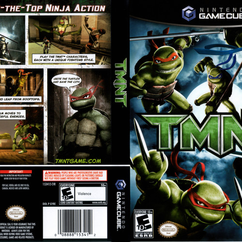 tmnt gamecube games