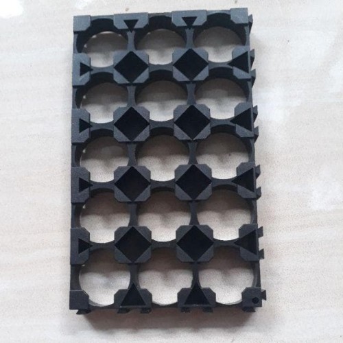 Foto Produk dudukan battery Baterai 18650 3x5 Holder Spacer Bracket Case DIY dari Tukang Bubut
