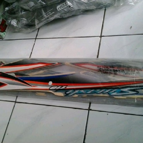 Jual striping smash 2005 biru silver tersedia warna lain