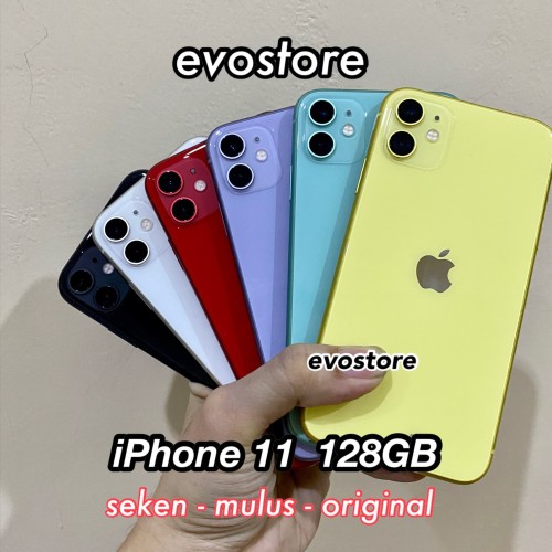 Jual iPhone 11 128GB | Mulus - Normal - Original 64 128