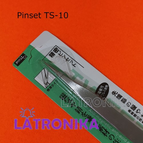 Jual Pinset Elektronik TS-10 Jepitan SMD Jepit Komponen Electronic TS10