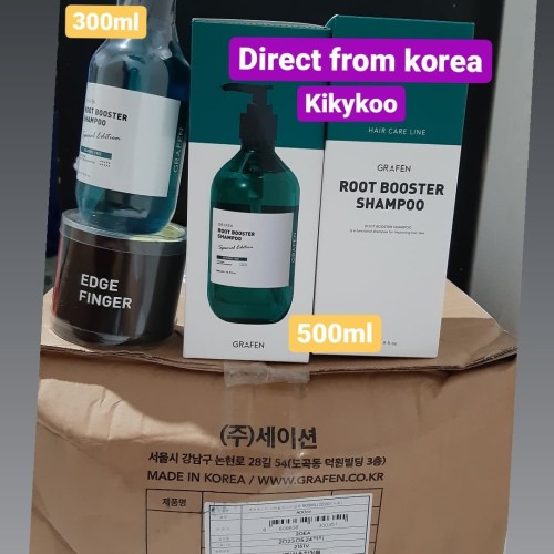 Foto Produk GRAFEN ROOT BOOSTER READY SHAMPOO 500ML HANDCARRY FROM KOREA - 300ml dari Kikykoo