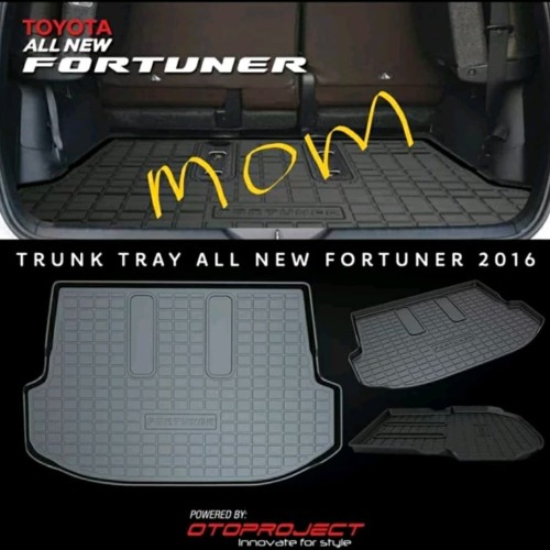 Foto Produk Trunk Tray / Karpet Bagasi / Tatakan Bagasi All New Fortuner Vrz dari Mega Oriental Motor
