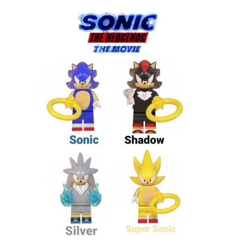 silver the hedgehog lego