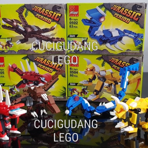 Foto Produk Lego Jurassic Dinosaurus Dino Naga Dragon Baru dari cucigudanglego