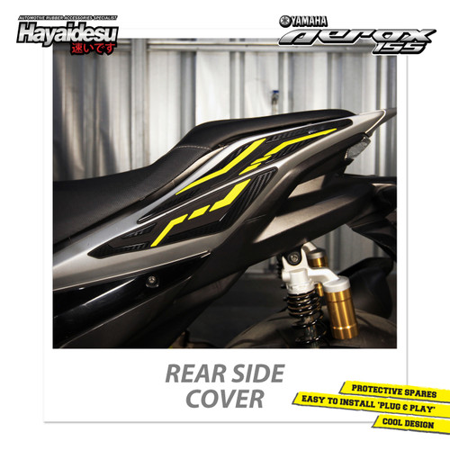 Jual Hayaidesu Aerox NVX Rear Side Body Protector Cover - Kuning