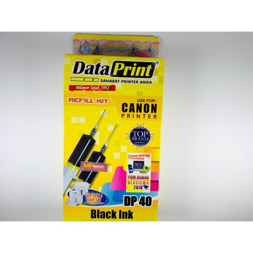 Jual Tinta Printer Data Print Dp 40 Black Hitam Kota Metro Mp One Stationery Tokopedia