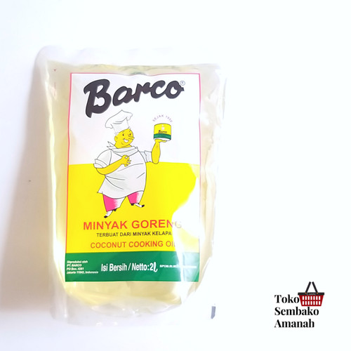 Foto Produk Barco 2liter / minyak kelapa Barco 2lt dari Sembako Amanah20