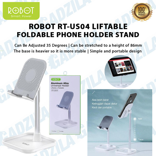 Jual Robot RT-US04 Liftable Foldable Phone Holder Stand HP