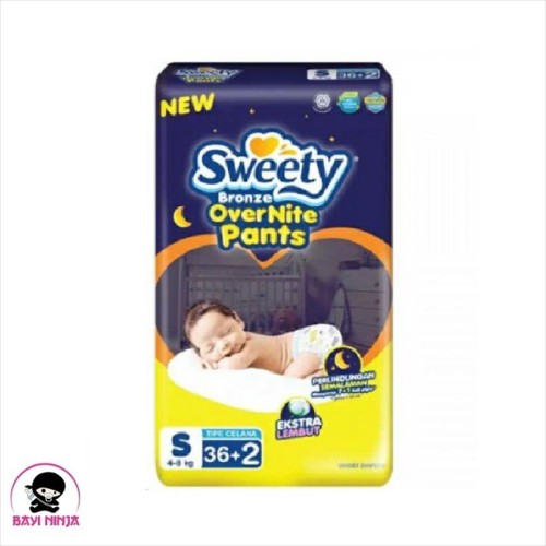 Foto Produk SWEETY Bronze OverNite Pants Popok Celana S36 S 36 dari BAYININJA