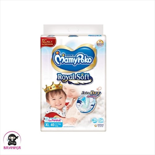 Foto Produk MAMYPOKO Extra Dry Popok Perekat XL40 / XL 40 dari BAYININJA