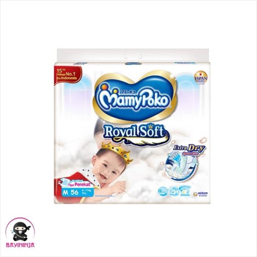 Foto Produk MAMYPOKO Extra Dry Extra Soft Popok Perekat M56 / M 56 dari BAYININJA