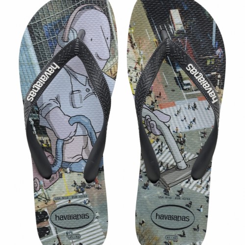 Foto Produk Havaianas Top Street 0090-Black - Hitam, 37-38 dari Havaianas Official Shop