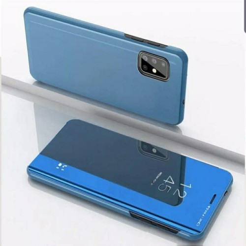Foto Produk Oppo A52 A72 A92 Flip Cover Mirror Clear View Wallet Casing Dompet dari sense accessories