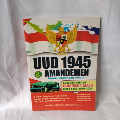 Foto Produk UUD 1945 & AMANDEMEN 15 x22cm(besar) dari TOKO BUKU MARWAH MEDAN