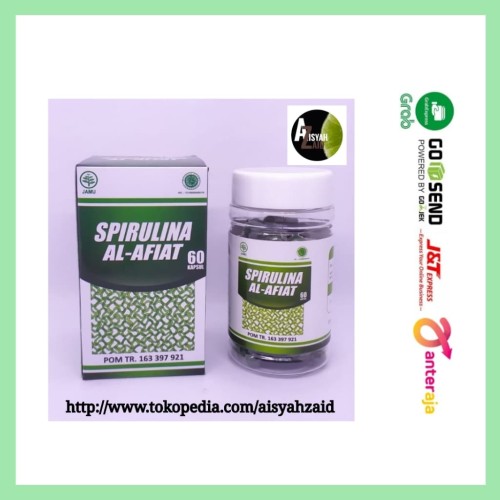 Foto Produk KAPSUL SPIRULINA AL AFIAT dari aisyah zaid