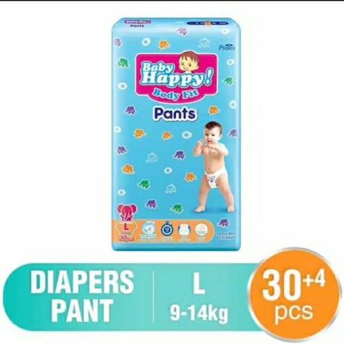 Foto Produk Baby Happy Pants L30+4 / L 30 + 4 dari HEMART OLSHOP