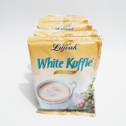 Foto Produk luwak white koffie original 20g. 10sachet dari ded's susu