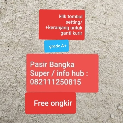 Foto Produk Pasir Bangka Super / pasir bangka asli / JAKARTA Bekasi TANGERANG dari E-HomeSolutions